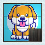 3D Kid Sliding Puzzle